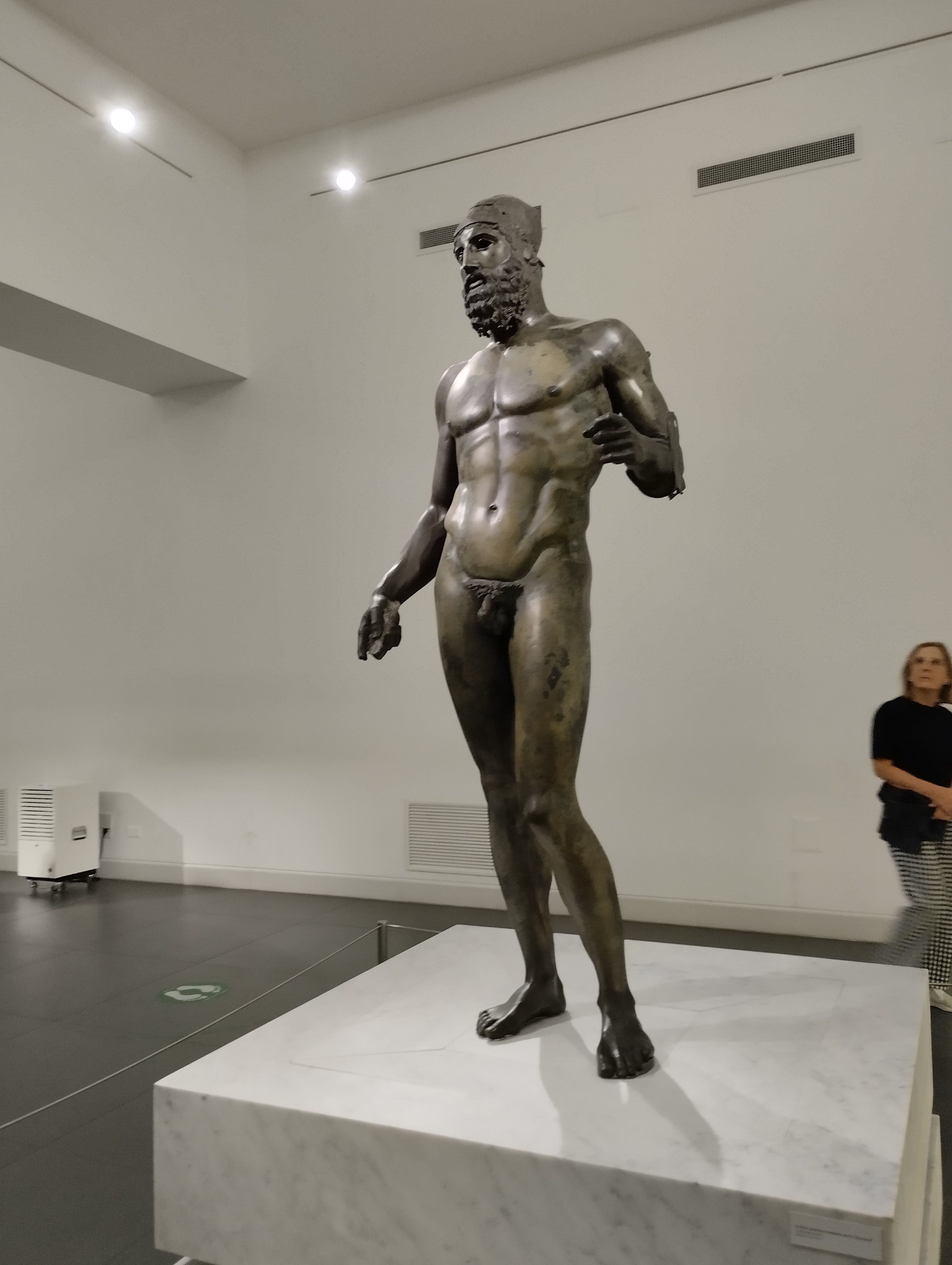 Bronzo B di Riace al Museo Nazionale